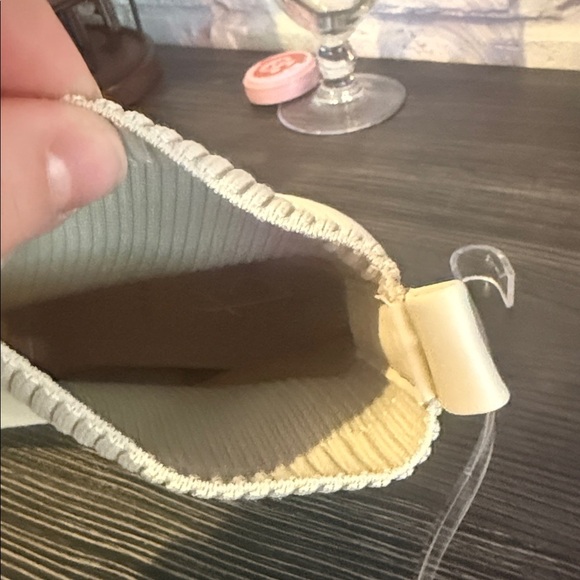 Joie Cream knit Ribbed Ankle Booties - Picture 6 of 6